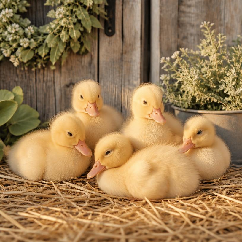 Vaccinated Ducklings